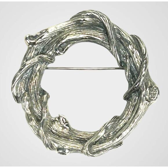 Vtg Mignon Faget Brooch Pin Fences Retired 1996 Collection 925 Sterling Silver - Picture 2 of 15